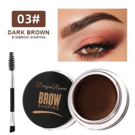 Eyebrow Dye Cream Waterproof Long Lasting Singl Gel (Option: C)