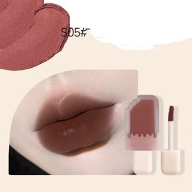 Ice Cream Lip Glaze Little Pudding Whitening Lipstick (Option: S05)