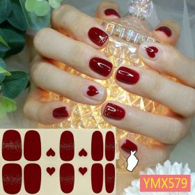 Net Red Nail Stickers Sports Style Trend (Option: S)