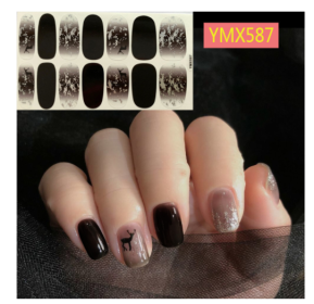 Nail Stickers Full Nail Stickers (Option: 11 Style)