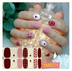 Nail Stickers Full Nail Stickers (Option: 6 Style)