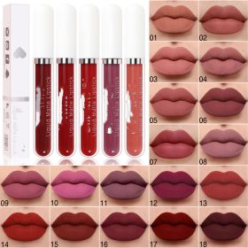 CmaaDu18 Color Matte Longlasting Lip Gloss (Option: Style10)