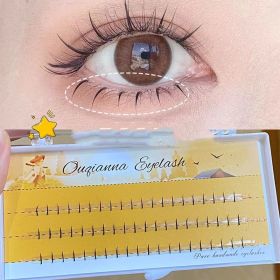 Clear Transparent Crystal False Eyelashes (Option: 2 Style)