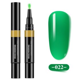 One-step Glue Three-in-one Nail Polish Glue Pen Lazy Long-lasting Phototherapy Glue Nail Manicure (Option: Onestep glue22)