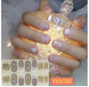 Nail Stickers Full Nail Stickers (Option: 9 Style)