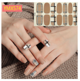 Nail Stickers Full Nail Stickers (Option: 5 Style)