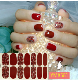 Nail Stickers Full Nail Stickers (Option: 10 Style)