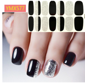 Nail Stickers Full Nail Stickers (Option: 8 Style)