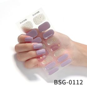 Ice Transparent Phototherapy Nail Gel Patch (Option: BSG0112)