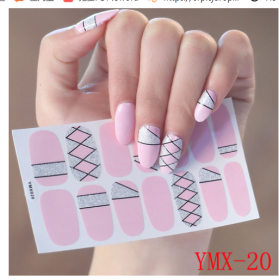 Nail Stickers Full Nail Stickers (Option: 32Style)