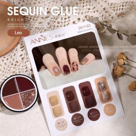 Popular Color Twelve Constellation Series Solid Nail Polish For Nail Salon (Option: Leo)