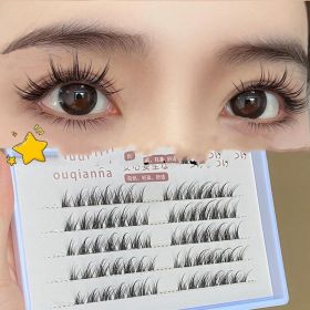 Clear Transparent Crystal False Eyelashes (Option: 1 Style)