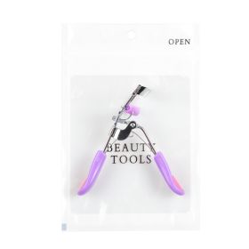 Eyelash Curler With Comb Curling And Shaping Sunflower (Option: Purple handle rose heart-PVC bag)