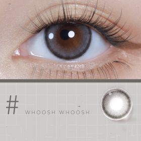 Mini Series Daily Color Contact Lenses (Option: Grey Huhu-0degree)