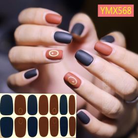 Net Red Nail Stickers Sports Style Trend (Option: F)