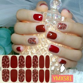 Net Red Nail Stickers Sports Style Trend (Option: Q)