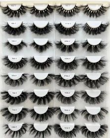 New Volume Mink 25MM False Eyelashes (Option: W9XAF)