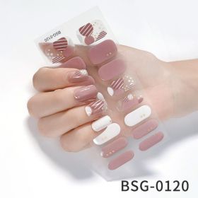 Ice Transparent Phototherapy Nail Gel Patch (Option: BSG0120)