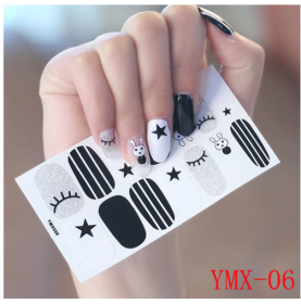 Nail Stickers Full Nail Stickers (Option: 17 Style)