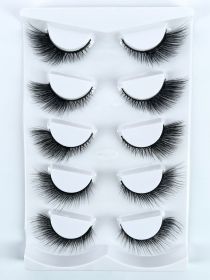 Mink Eyelashes Eye Tail Lengthening Natural Eyelashes Flat False (Option: Mixed02)