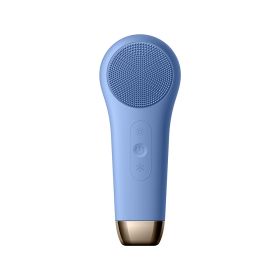 Pore Cleaning Brush Rejuvenation Waterproof Makeup Remover Beauty Instrument (Color: Blue)