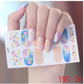 Nail Stickers Full Nail Stickers (Option: 38style)