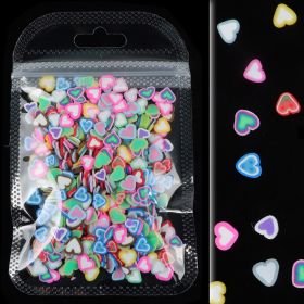 Soft Clay 10g Bag Of Fruit Summer Nail Jewelry Thin Patch Phototherapy (Option: Mixed love)