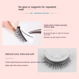 New Glue-free Self-adhesive False Eyelashes - Image 4