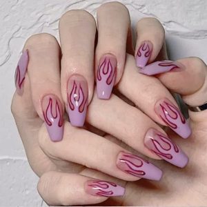 Wearing Nails Finished Soft Nails False Nails - Image 1