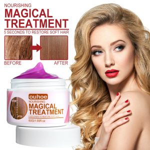 Non-steamed Silky Hot Dyeing Nourishing And Hydrating Keratin Repair Hair Mask - Image 3