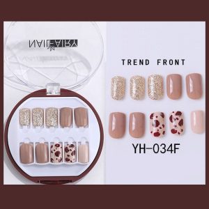 Korean Wearable Nail Art Short 30 Pieces In A Box - Image 1