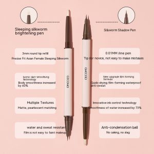 Three-dimensional Star Eyes Double-headed Eye Shadow Pen Makeup - Image 5