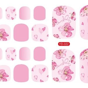 Summer Fashion Manicure Foot Sticker - Image 1