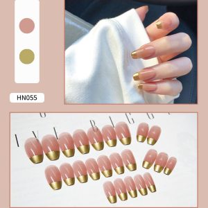 Nail Art Finished Fake Nail Scrub Nail Patch Wearable - Image 1