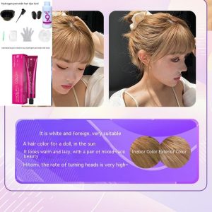 Ammonia-free Hair Color Paste Monochrome Paste Cover White Hair Multi-segment Color - Image 1