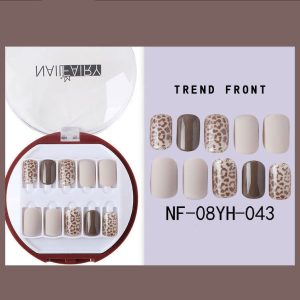 Korean Wearable Nail Art Short 30 Pieces In A Box - Image 1