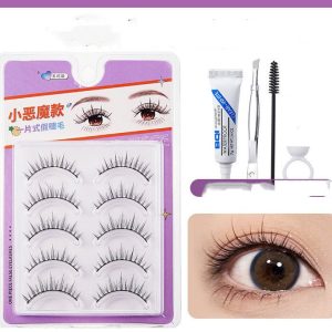 One Piece Natural Thick False Eyelashes One Piece - Image 1