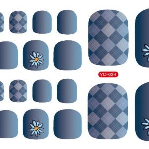 Summer Fashion Manicure Foot Sticker - Image 1