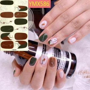 Net Red Nail Stickers Sports Style Trend - Image 1