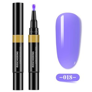 One-step Glue Three-in-one Nail Polish Glue Pen Lazy Long-lasting Phototherapy Glue Nail Manicure - Image 1