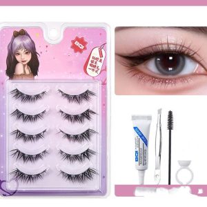 One Piece Natural Thick False Eyelashes One Piece - Image 1