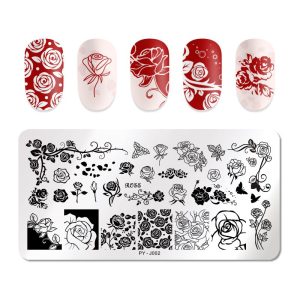 Nail Plate Printing Template Nail Transfer Printing Tool - Image 1