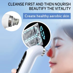 Skin Cleansing Oxygenation Cleanser Beauty Electric Blackhead Suction Instrument - Image 3