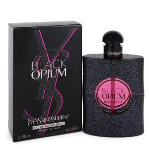 Black Opium by Yves Saint Laurent Eau De Parfum Neon Spray - Image 1