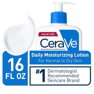 CeraVe Daily Moisturizing Lotion for Normal to Dry Skin, 16 oz - Image 2