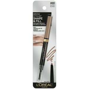 L'Oreal Paris Stylist Shape and Fill Mechanical Eyebrow Pencil, Blonde - Image 2