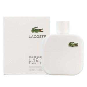 Lacoste Eau De Lacoste L.12.12 Blanc Cologne for Men, 3.3 Oz - Image 1