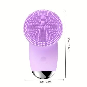 CONESN Electric Facial Cleansing Brush,Silicone Facial Cleansing Brush - Image 2