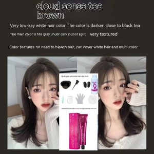 Ammonia-free Hair Color Paste Monochrome Paste Cover White Hair Multi-segment Color - Image 1