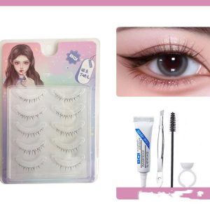 One Piece Natural Thick False Eyelashes One Piece - Image 1